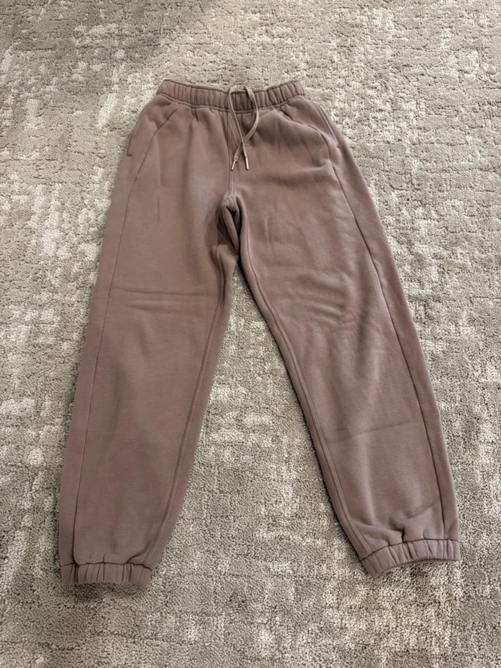 lululemon athletica Taupe Drawstring Joggers